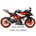 Competition Werkes Low Mount GP Slip On Exhaust for the KTM RC 390 (2017+) Competition Werkes Low Mount GP Slip On Exhaust for the KTM RC 390 (2017+)